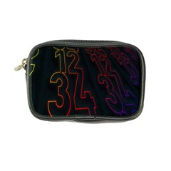 Neon Number Coin Purse by Mariart