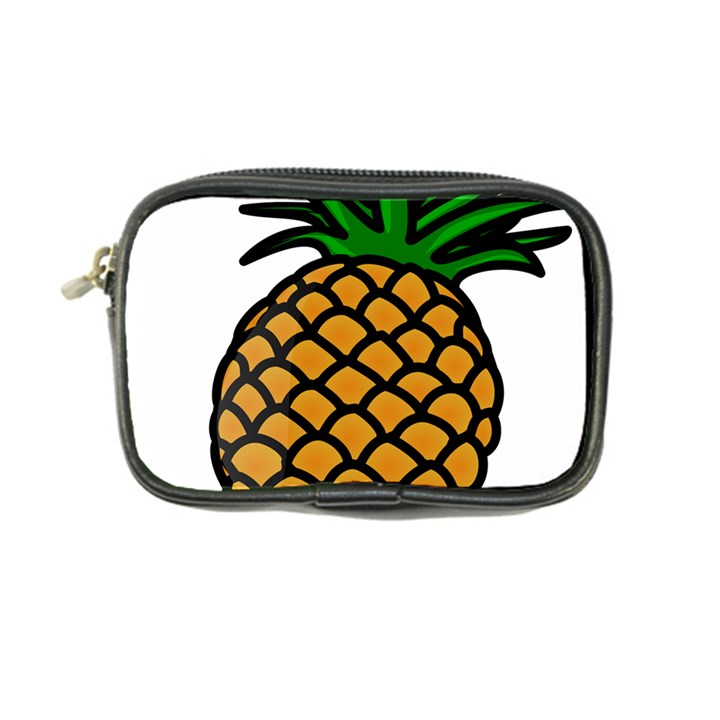 Pineapple Fruite Yellow Green Orange Coin Purse