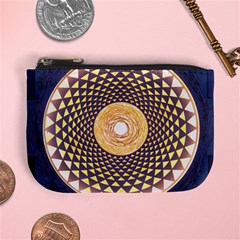 Sahasrara Blue Mini Coin Purses by Mariart