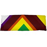 Triangle Chevron Rainbow Web Geeks Body Pillow Case (Dakimakura) Body Pillow Case