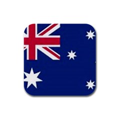 Aussie Flag Drink Coasters 4 Pack (square) by JULIEGEESCOLLECTABLES