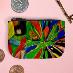 Acrobat Wormhole Transmitter Monument Socialist Reality Rainbow Mini Coin Purses by Mariart