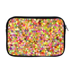 Multicolored Mixcolor Geometric Pattern Apple Macbook Pro 17  Zipper Case by paulaoliveiradesign