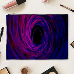 Black Hole Rainbow Blue Purple Cosmetic Bag (xl) by Mariart