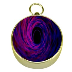 Black Hole Rainbow Blue Purple Gold Compasses by Mariart