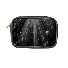 Black Rays Light Stars Space Coin Purse by Mariart