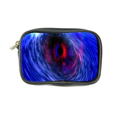 Blue Red Eye Space Hole Galaxy Coin Purse by Mariart