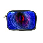 Blue Red Eye Space Hole Galaxy Coin Purse Front