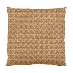 Cake Brown Sweet Standard Cushion Case (two Sides) by Mariart