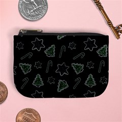 Ginger Cookies Christmas Pattern Mini Coin Purses by Valentinaart