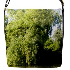 Nature  Flap Closure Messenger Bag (small) by Oksana