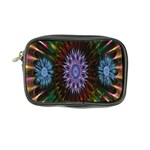 Flower Stigma Colorful Rainbow Animation Gold Space Coin Purse Front