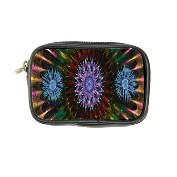 Flower Stigma Colorful Rainbow Animation Gold Space Coin Purse