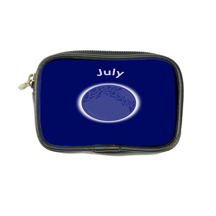 Moon July Blue Space Coin Purse