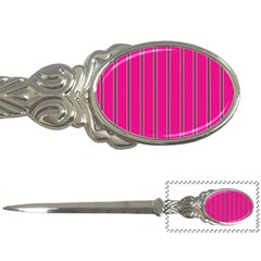 Pink Line Vertical Purple Yellow Fushia Letter Openers by Mariart