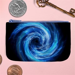 Hole Space Galaxy Star Planet Large Coin Purse by Mariart