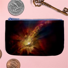 Sun Light Galaxy Large Coin Purse by Mariart