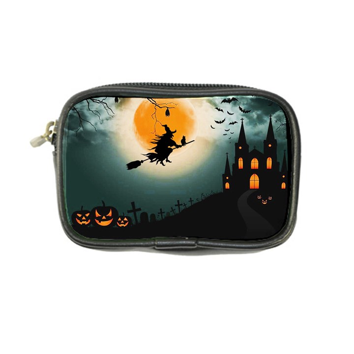 Halloween landscape Coin Purse