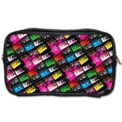 Pattern Colorfulcassettes Icreate Toiletries Bags by iCreate