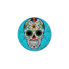 Sugar Skull New 2015 Golf Ball Marker (4 Pack) by crcustomgifts