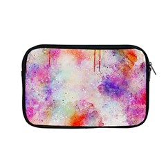 Watercolor Galaxy Purple Pattern Apple Macbook Pro 13  Zipper Case by paulaoliveiradesign