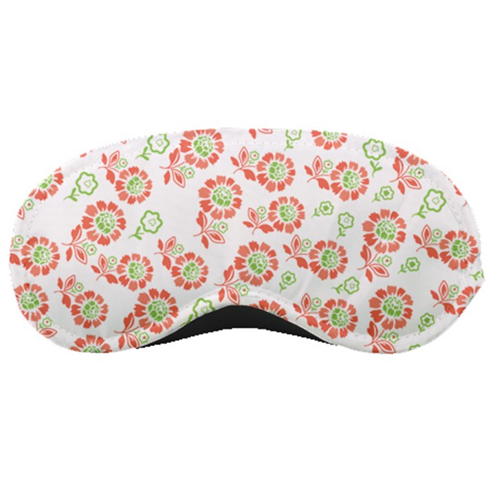 Flower Rose Red Green Sunflower Star Sleeping Masks