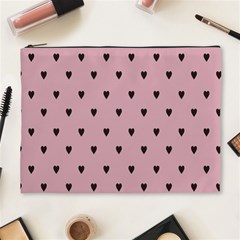 Love Black Pink Valentine Cosmetic Bag (xl) by Mariart