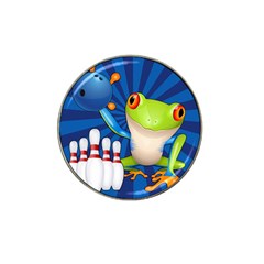 Tree Frog Bowling Hat Clip Ball Marker by crcustomgifts