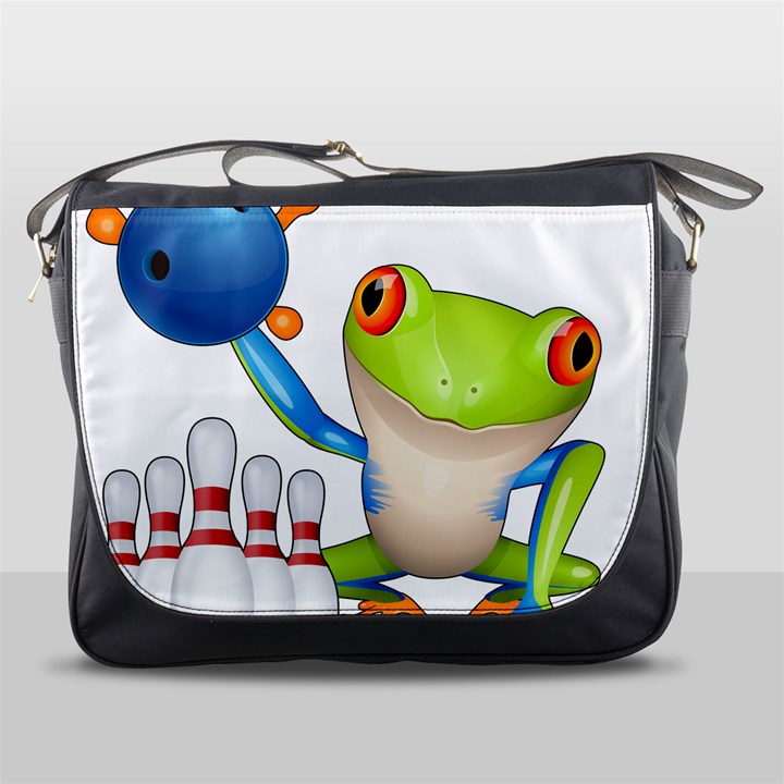 Tree Frog Bowler Messenger Bags