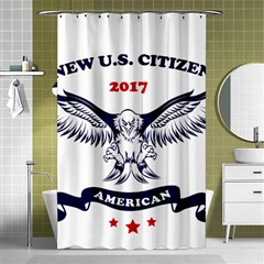 New U S  Citizen Eagle 2017  Shower Curtain 48  X 72  (small)  by crcustomgifts