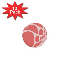 Meat 1  Mini Buttons (10 Pack)  by Mariart