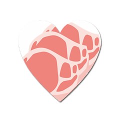 Meat Heart Magnet by Mariart