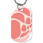 Meat Dog Tag (Two Sides) Front