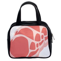 Meat Classic Handbags (2 Sides) by Mariart