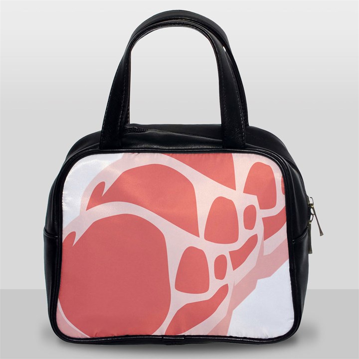 Meat Classic Handbags (2 Sides)