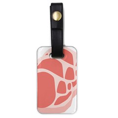 Meat Luggage Tags (one Side)  by Mariart