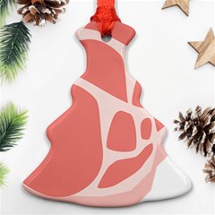 Meat Ornament (christmas Tree)  by Mariart