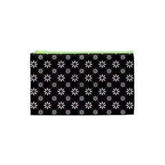 Sunflower Star Floral Purple Pink Cosmetic Bag (xs) by Mariart