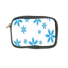 Star Flower Blue Coin Purse by Mariart