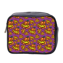 Halloween Colorful Jackolanterns  Mini Toiletries Bag 2-side by iCreate