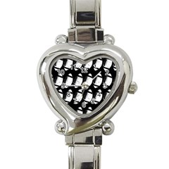 Footballs Icreate Heart Italian Charm Watch by iCreate