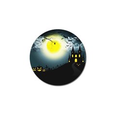 Halloween Landscape Golf Ball Marker (10 Pack) by Valentinaart