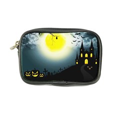 Halloween Landscape Coin Purse by Valentinaart