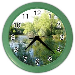 Nature  Color Wall Clocks by Oksana