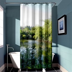 Nature  Shower Curtain 36  X 72  (stall)  by Oksana