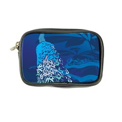 Peacock Bird Blue Animals Coin Purse by Mariart