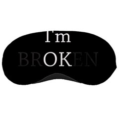 I Am Ok - Broken Sleeping Masks by Valentinaart