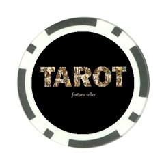 Tarot Fortune Teller Poker Chip Card Guard (10 Pack) by Valentinaart