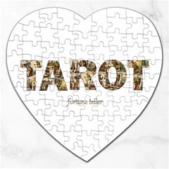 Tarot Fortune Teller Jigsaw Puzzle (heart) by Valentinaart