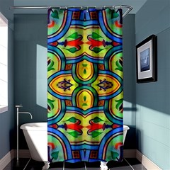 L ooera In Lyrical Abstraction Shower Curtain 36  X 72  (stall)  by DeneWestUK